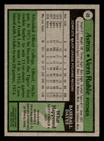 1979 Topps #49 Vern Ruhle Near Mint 