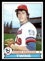 1979 Topps #81 Roger Erickson Near Mint+ RC Rookie  ID: 514534