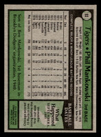 1979 Topps #93 Phil Mankowski Near Mint  ID: 514546