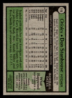 1979 Topps #119 Don Stanhouse Near Mint 