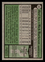 1979 Topps #125 Rick Burleson Near Mint+ 