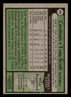 1979 Topps #143 Tony Scott Near Mint+ 