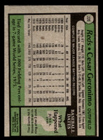 1979 Topps #220 Cesar Geronimo Near Mint 