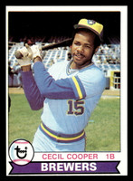 1979 Topps #325 Cecil Cooper Near Mint  ID: 514778