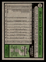 1979 Topps #329 Joe Coleman Near Mint  ID: 514782