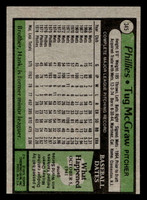 1979 Topps #345 Tug McGraw Ex-Mint 