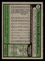 1979 Topps #366 Juan Bernhardt Near Mint  ID: 514819