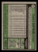 1979 Topps #371 Jeff Holly Near Mint+ RC Rookie 