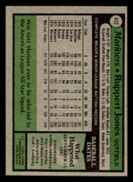 1979 Topps #422 Ruppert Jones Near Mint  ID: 514875
