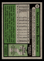 1979 Topps #443 Bruce Bochte Near Mint  ID: 514896
