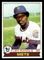 1979 Topps #454 Len Randle Near Mint+ 