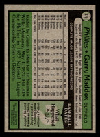1979 Topps #470 Garry Maddox DP Near Mint  ID: 514923