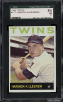 1964 Topps #177 Harmon Killebrew Twins SGC 7 Near Mint