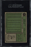 1974 Topps #1 Hank Aaron Braves SGC 7 Near Mint All Time Home Run King