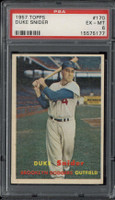 1957 Topps #170 Duke Snider Dodgers PSA 6 EX-Mint