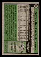 1979 Topps #488 Bob Owchinko Near Mint 