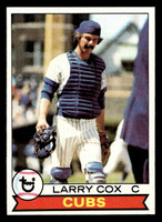 1979 Topps #489 Larry Cox UER Near Mint  ID: 515029