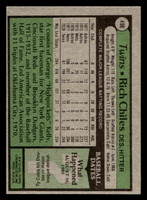 1979 Topps #498 Rich Chiles Ex-Mint 