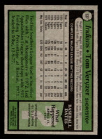 1979 Topps #537 Tom Veryzer Near Mint 