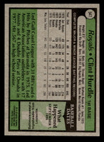 1979 Topps #547 Clint Hurdle Near Mint 
