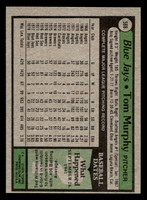 1979 Topps #588 Tom Murphy Near Mint  ID: 515128