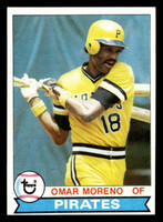 1979 Topps #607 Omar Moreno Near Mint  ID: 515147