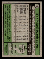 1979 Topps #613 Mike Edwards Near Mint RC Rookie 