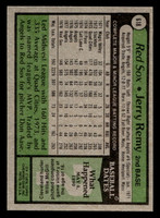 1979 Topps #618 Jerry Remy Ex-Mint  ID: 515158