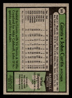 1979 Topps #649 John Curtis Near Mint  ID: 515189