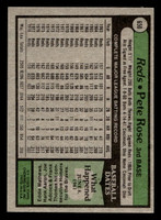 1979 Topps #650 Pete Rose Near Mint  ID: 515190