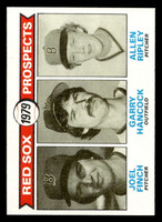 1979 Topps #702 Joel Finch/Garry Hancock/Allen Ripley Red Sox Prospects Near Mint RC Rookie 