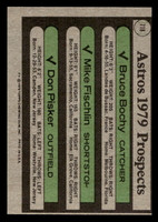 1979 Topps #718 Bruce Bochy/Mike Fischlin/Don Pisker Astros Prospects Near Mint+ RC Rookie 
