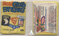 1973 Fleer Real Cloth Patches Unopened 1 Wax Pack  #*33879aw