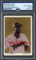 Tony Gwynn 1990 Score #685 Signed Auto PSA/DNA Slab Padres