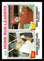 1977 Topps #2 Graig Nettles/Mike Schmidt Home Run Leaders Near Mint  ID: 515297