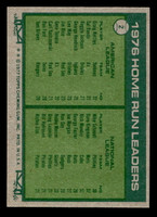 1977 Topps #2 Graig Nettles/Mike Schmidt Home Run Leaders Near Mint  ID: 515297