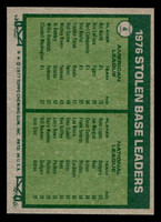 1977 Topps #4 Bill North/Davey Lopes Stolen Base Leaders Near Mint  ID: 515304