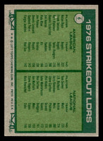 1977 Topps #6 Nolan Ryan/Tom Seaver Strikeout Leaders Ex-Mint  ID: 515312