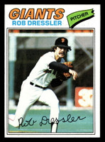 1977 Topps #11 Rob Dressler Ex-Mint 