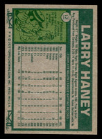1977 Topps #12 Larry Haney Ex-Mint  ID: 515334