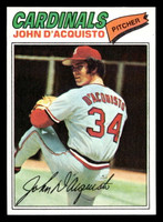 1977 Topps #19 John D'Acquisto Near Mint  ID: 515362