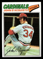 1977 Topps #19 John D'Acquisto Near Mint  ID: 515364