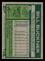 1977 Topps #27 Bill Buckner Near Mint  ID: 515393