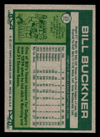 1977 Topps #27 Bill Buckner Near Mint  ID: 515394