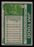 1977 Topps #31 Jim Todd Near Mint  ID: 515407