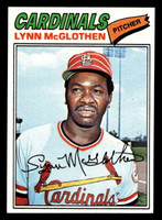 1977 Topps #47 Lynn McGlothen Near Mint+  ID: 515473