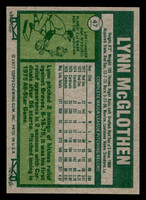 1977 Topps #47 Lynn McGlothen Near Mint+  ID: 515473