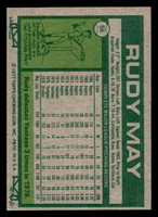 1977 Topps #56 Rudy May Near Mint  ID: 515508