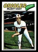 1977 Topps #56 Rudy May Near Mint  ID: 515510