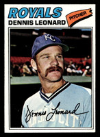 1977 Topps #75 Dennis Leonard Near Mint  ID: 515582